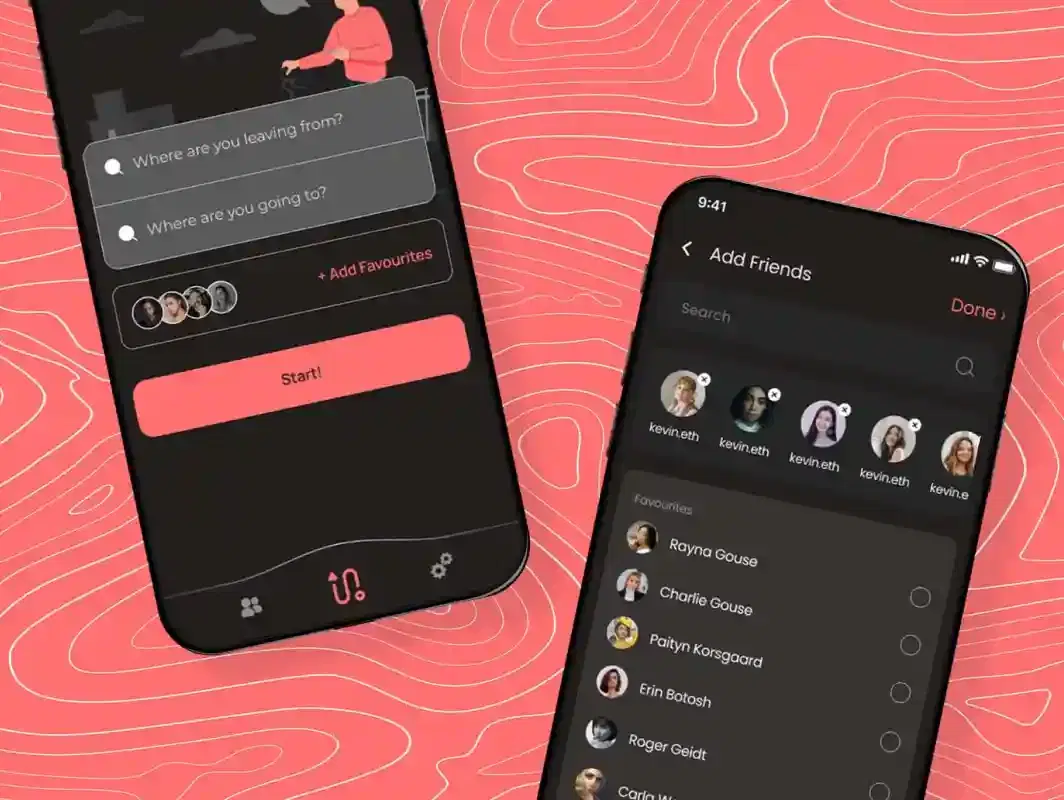 SOS & Location Sharing Application 