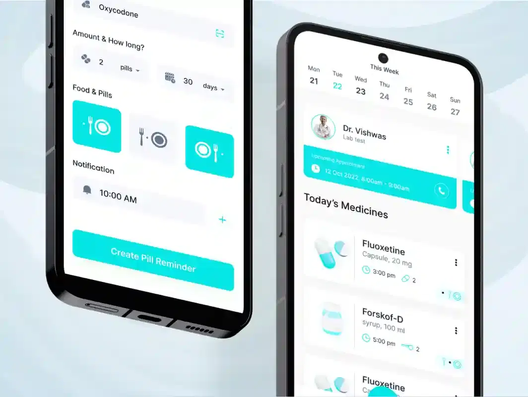 Pill and Appointment Reminder Mobile App